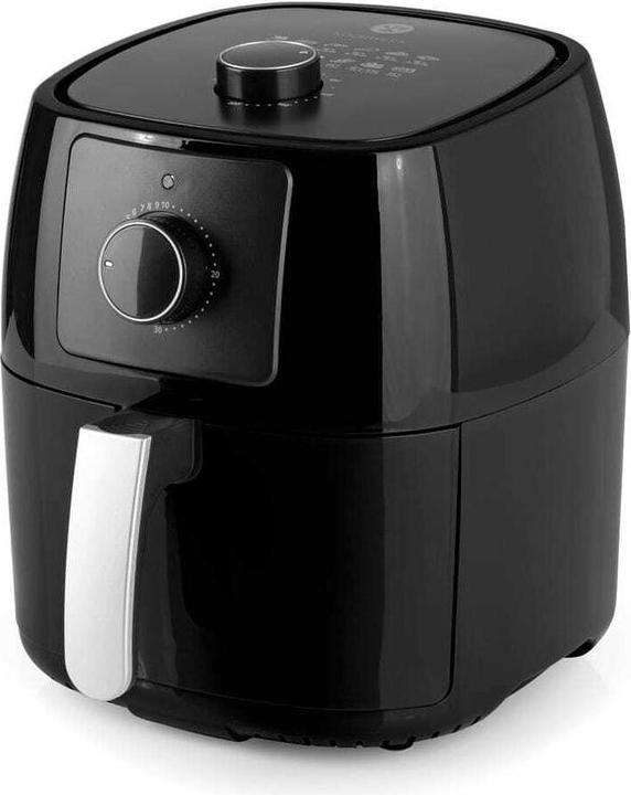 Kochwerk Heissluft-Fritteuse 5 l, Detailfarbe: Schwarz