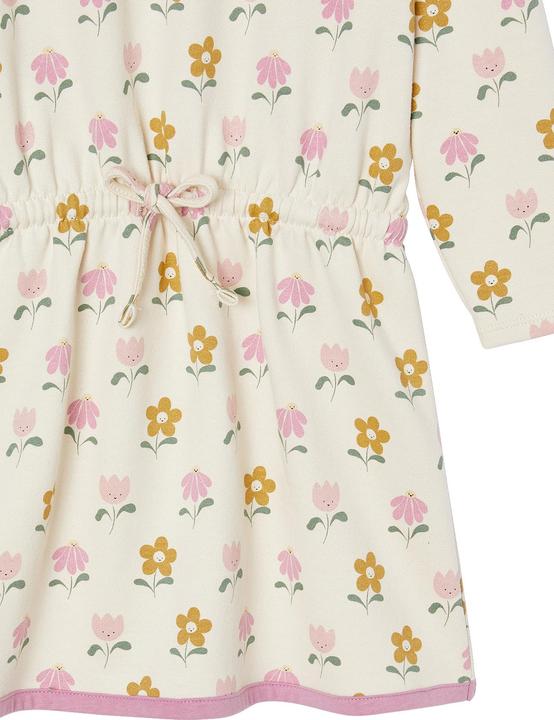 Actual product image Vertbaudet Mädchen Sweatkleid mit Blumen (86)