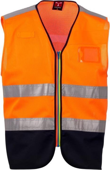 Navy Blue, Neon Orange