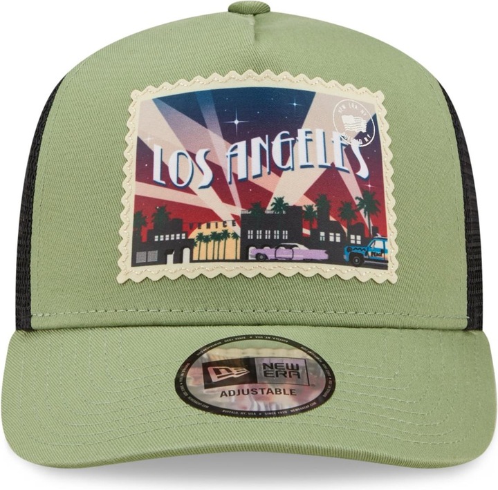 Produktbild New Era Aframe Trucker Postcard Los Angeles (One Size)