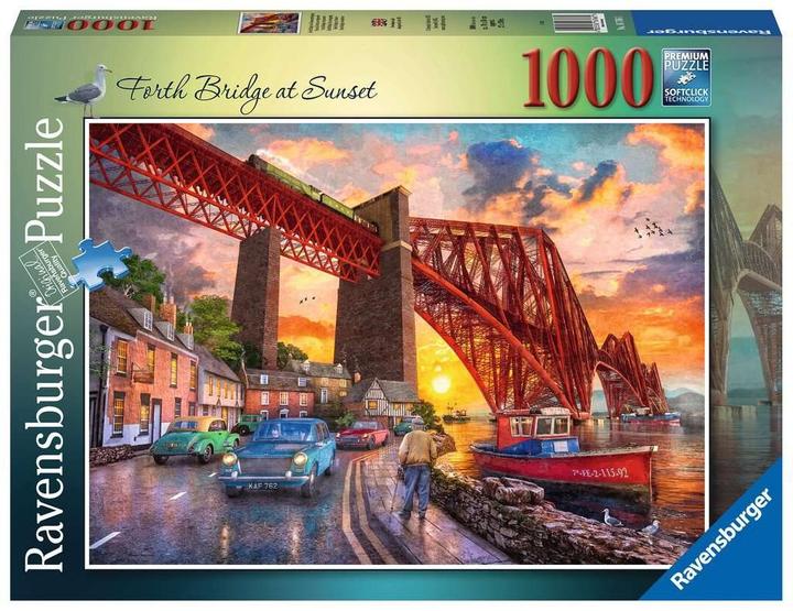 Image du produit Ravensburger Le pont du Forth au coucher du soleil (1000 pièces)