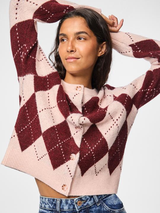 Produktbild Pieces PCNYSA HARLEQUIN Strickjacke (S)