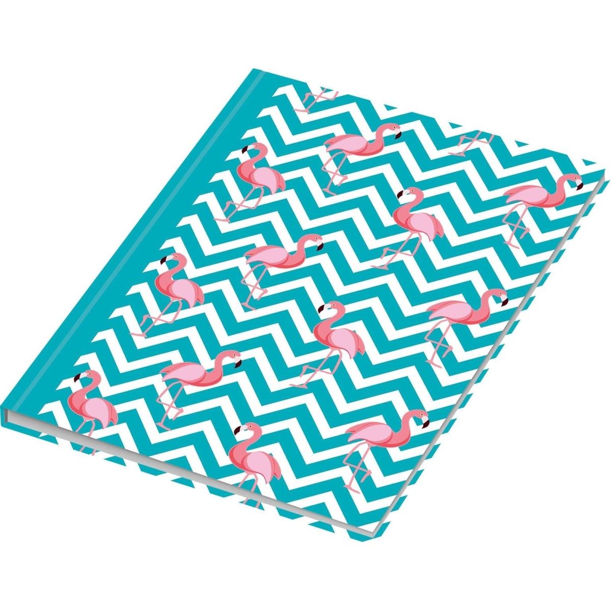 Rnk, Heft + Block, Verlag Notizbuch "Flamingo blau", DIN A5, dotted (A5, Gepunktet, Harter Einband)