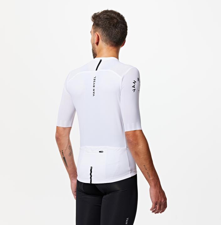 Image du produit Van rysel Maillot vélo route unisexe été manches courtes - Racer 2 blanc (XXL)