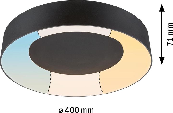 Actual product image Paulmann Casca ceiling light (2800 lm)