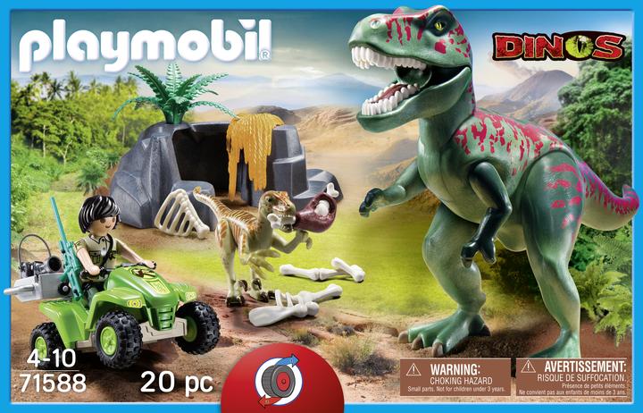 Produktbild Playmobil T-Rex Angriff (71588, Playmobil Dinos)