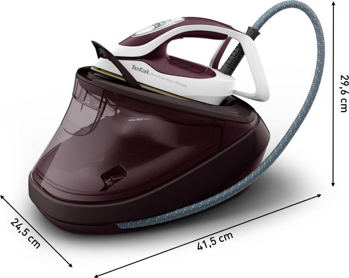 Produktbild Tefal Pro Express Ultimate II GV9721E0 steam ironing station 1.2 L Durilium AirGlide Autoclean (600 g/min)