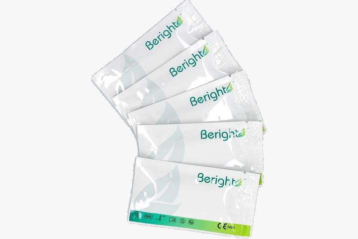 Actual product image BERIGHT Corona antigen rapid test for self-testing for laypersons / VPE 5er / CE certification / Bf (1 x)