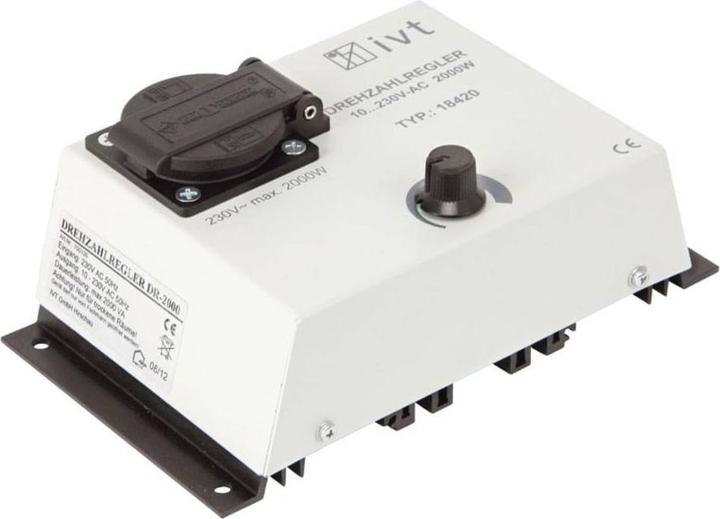 Produktbild IVT Drehzahl- und Leistungsregler DR-2000