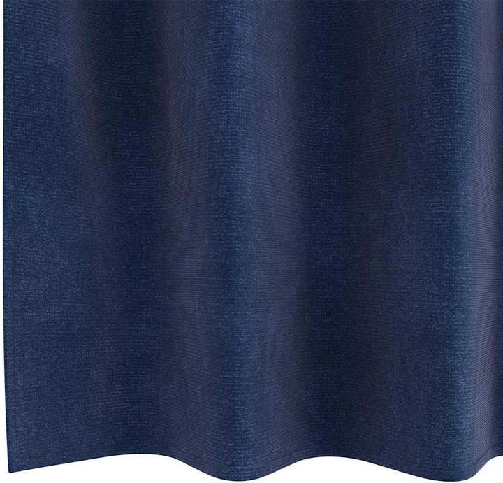 Immagine prodotto VidaXL Tende oscuranti con occhielli 2 pezzi Velluto blu scuro (140 x 140 cm)