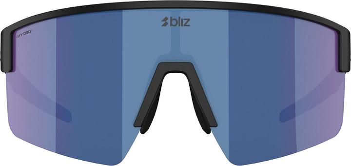 Bliz P004 (Matt Schwarz, Anthracite Blue Mirror)