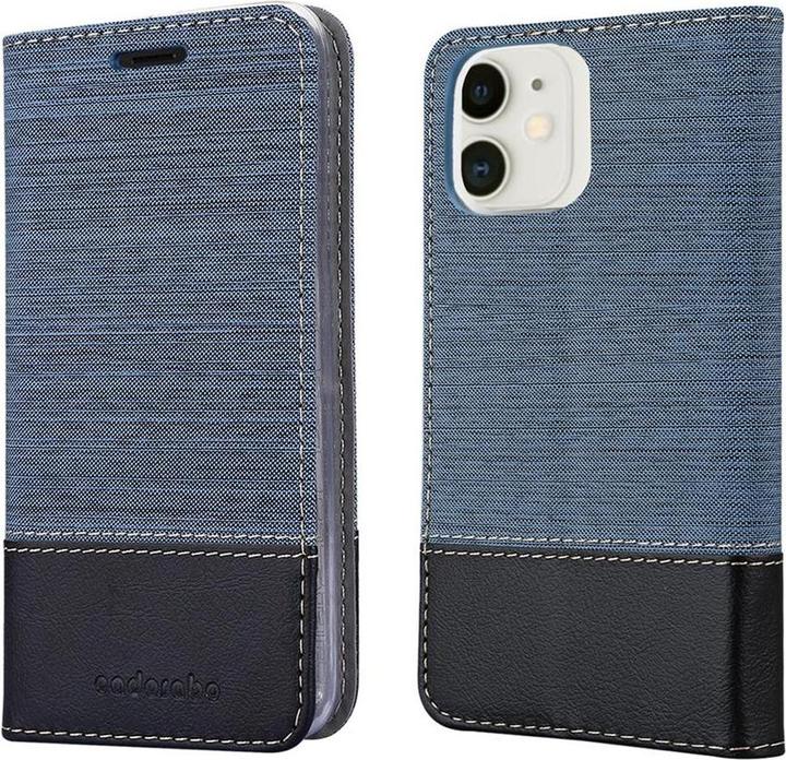 Image du produit Cadorabo Couverture look jeans Book (Apple iPhone 12 mini)