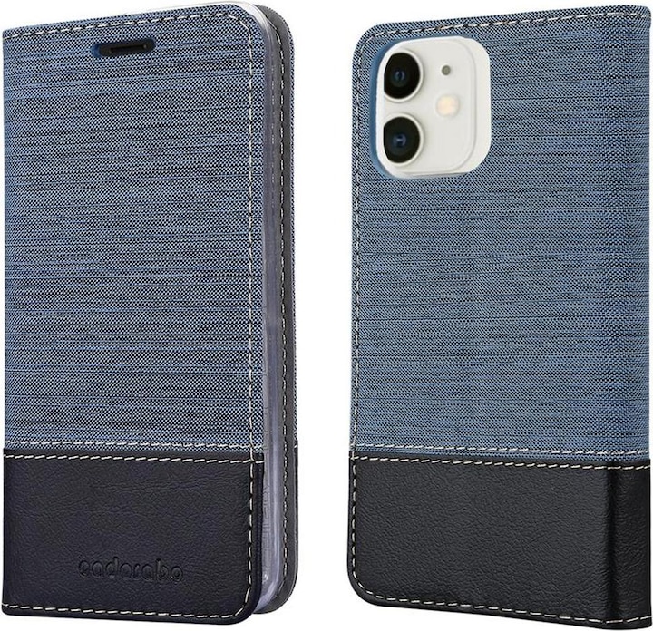 Image du produit Cadorabo Couverture look jeans Book (Apple iPhone 12 mini)