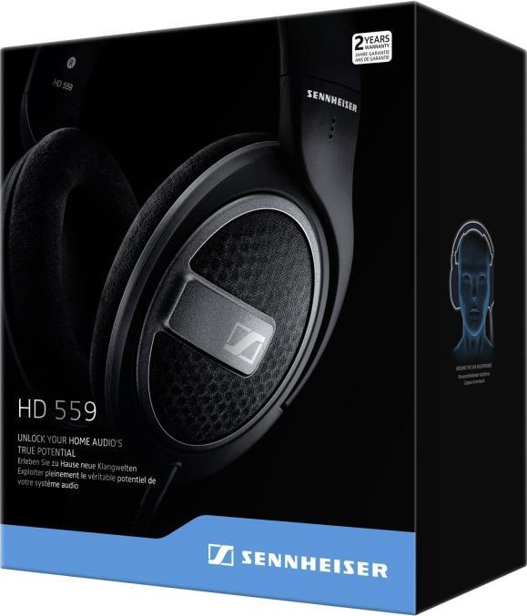 Produktbild Sennheiser HD 559 (keine Geräuschunterdrückung, Kabelgebunden)