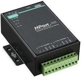 Produktbild Moxa NPORT 5232I-T - 2-Port RS-422485 Geräteserver mit 2 kV optischer Isolierung