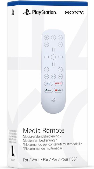 Actual product image Sony Media remote control (PS5, Playstation Classic)