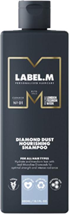 Actual product image Label.M Diamond Dust Nourishing Shampoo 300 ml (300 ml, Liquid shampoo)