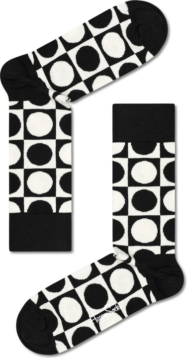 Actual product image Happy Socks Black & White Gift Set (pack of 4, 36 - 40)