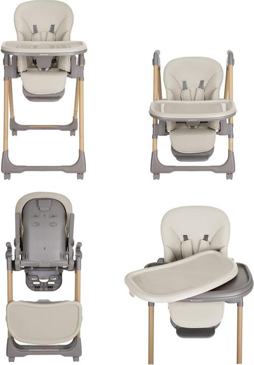 Actual product image Kikkaboo Highchair Olive wheels (Highchair)