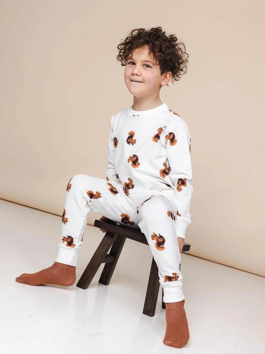 Produktbild Snurk Pullover Kinder Eichhörnchen (140)