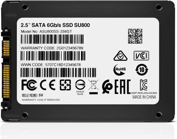 Image du produit Adata Su800 (256 Go, 2.5")