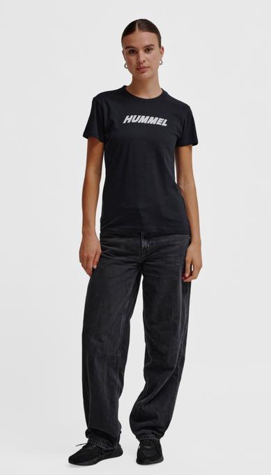 Actual product image hummel Hmlelemental Logo Cotton Tee Woman (L)