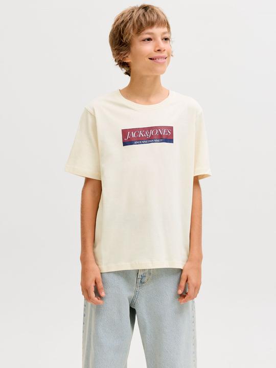 Actual product image Jack & Jones Jorinwood Block Brand Tee Ss Cn Noos Jnr (176)