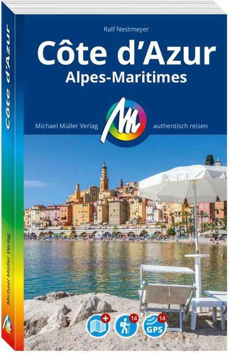 Produktbild Côte d'Azur Reiseführer Michael Müller Verlag (Deutsch, Ralf Nestmeyer, 2024)