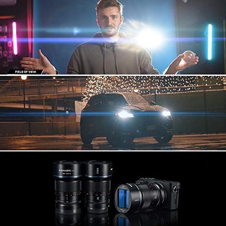 Image du produit Sirui 50mm f1.8 Objectif anamorphique, monture E (Sony E, APS-C / DX)