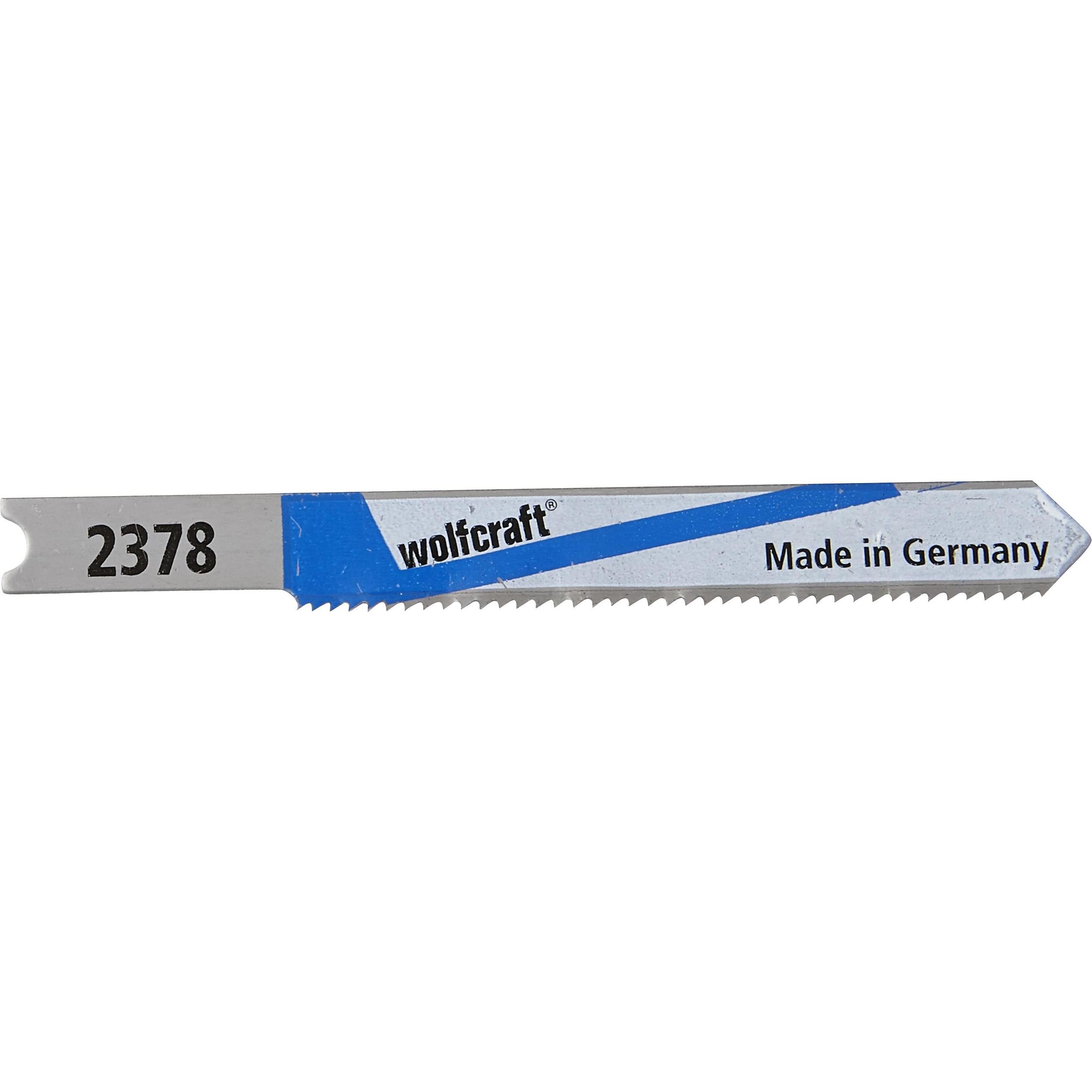 wolfcraft, Sägeblatt, 2 Stichsägeblätter 2378000 Ble