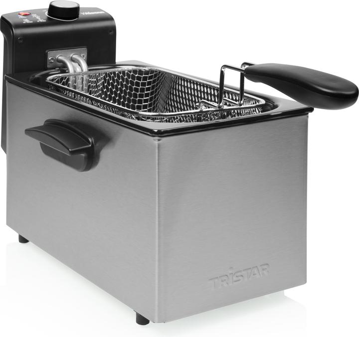 Image du produit Tristar FR-6947 Deep Fryer PRO, Noir/acier inoxydable (Prise UE)