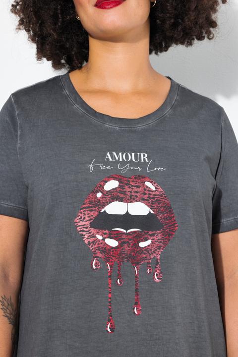 Actual product image Angel of Style T-Shirt, Komfort Fit, Lippen-Motiv (56)