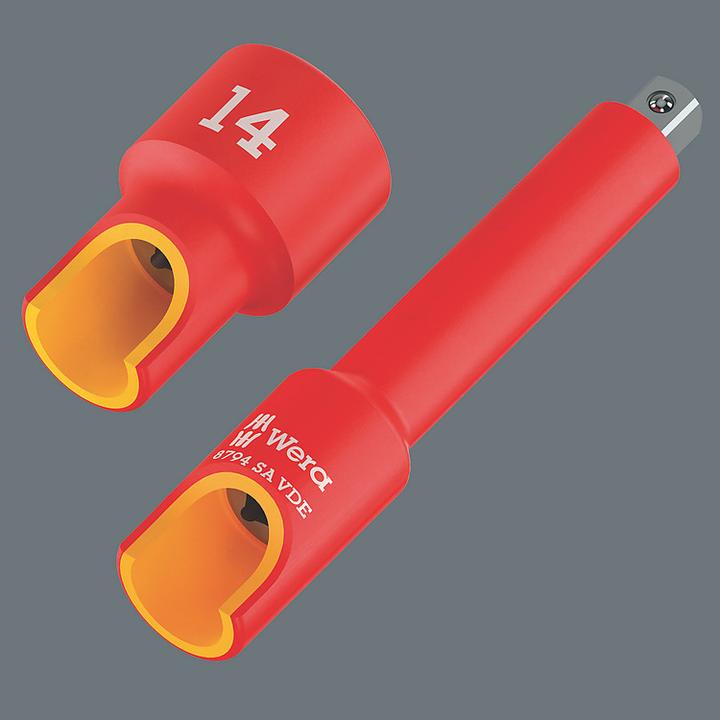 Produktbild Wera 8790 A VDE Zyklop Steckschlüsseleinsatz 1/4, 5mm (5 mm)