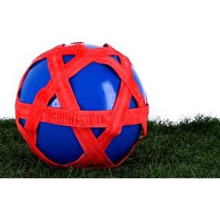 Thumbnail - Ball Blau Mit Rot Mit Gummiband