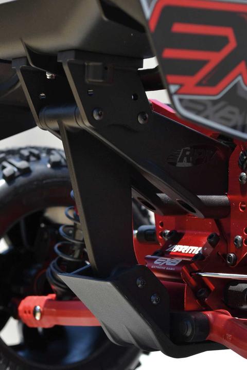 Image du produit RPM Flügel-Halterung Heavy Duty Schwarz Für 6s Arrma Kraton V5/Exb, Outca, Notor, Ft & Talion