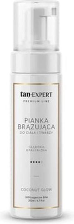 Produktbild Tan-Expert TanExpert Coconut Glow Foam Selbstbräuner 200ml (Selbstbräunungsschaum, 200 ml)