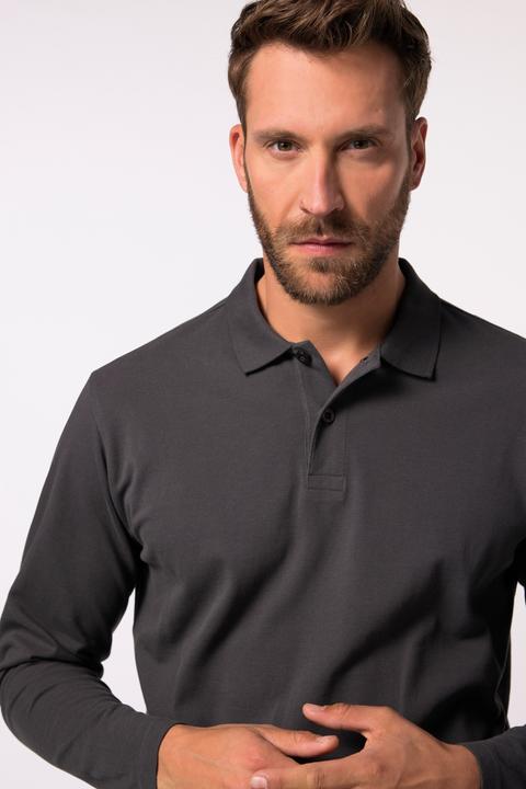 Produktbild JP1880 Poloshirt, Basic, Langarm, Piqué (XL)