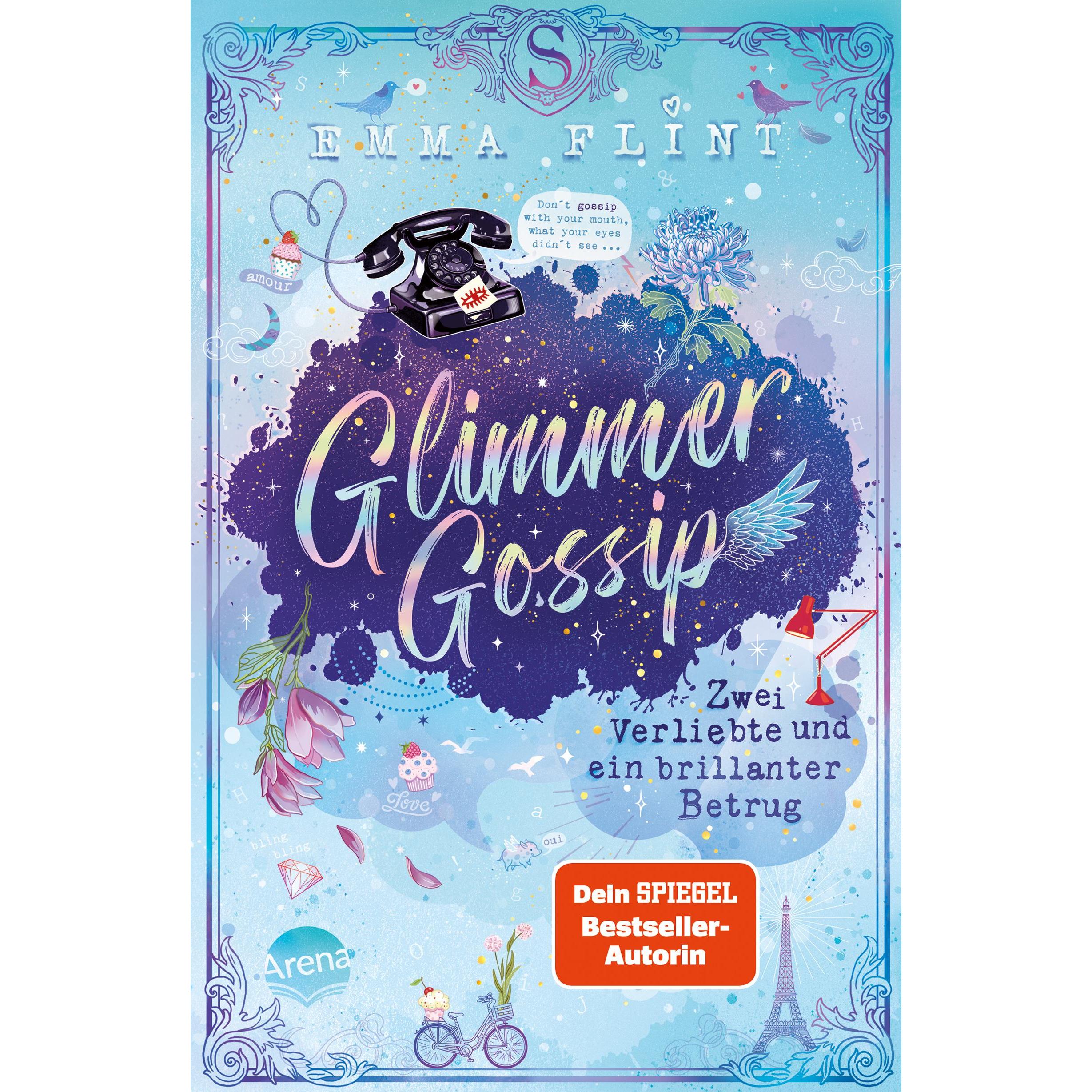 Glimmer Gossip (2). Zwei Verliebte und ein brillanter Betrug, Kinderbücher von Emma Flint, Eva Schöffmann-Davidov