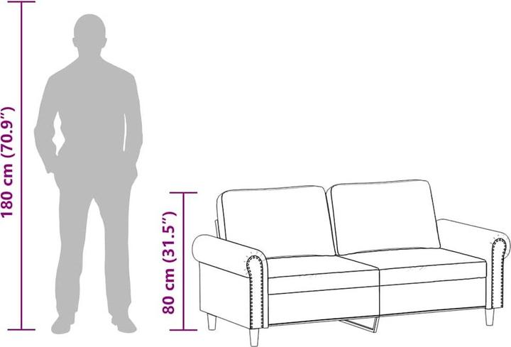 Produktbild vidaXL Ginnie (2-Sitzer)