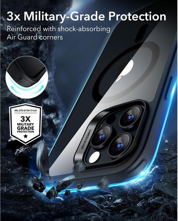 Immagine prodotto ESR Custodia ibrida classica HaloLock (Apple iPhone 16 Pro)