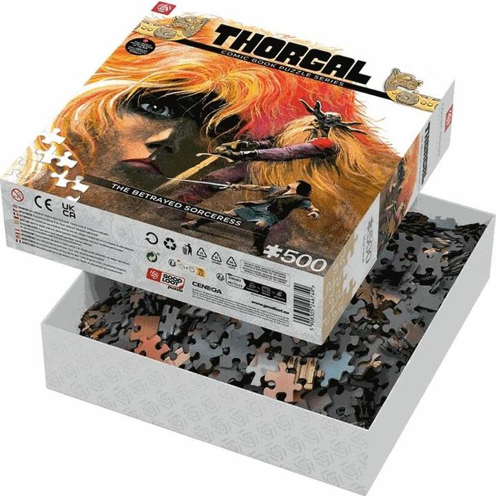 Actual product image Good Loot Thorgal Comic Puzzle The Betrayed Sorceress / Zdradzona Czarodziejka (1000 pieces) (500 pieces)