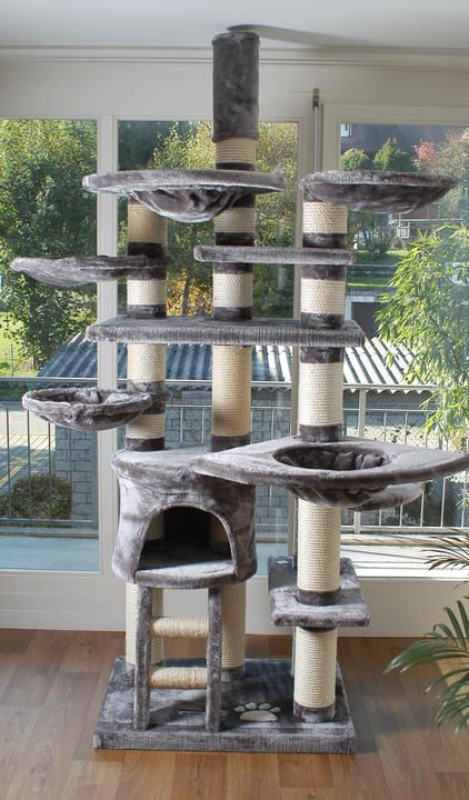 Actual product image Pet Homes Scratching post MONT BLANC, grey