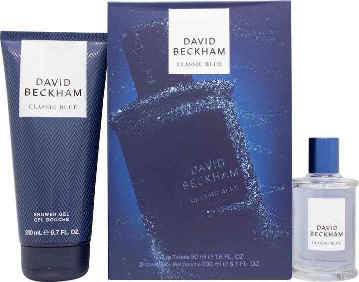 Actual product image David Beckham BECKHAM CLASSIC BLUE Set 2024 EDT50/SG200 (Perfume set)