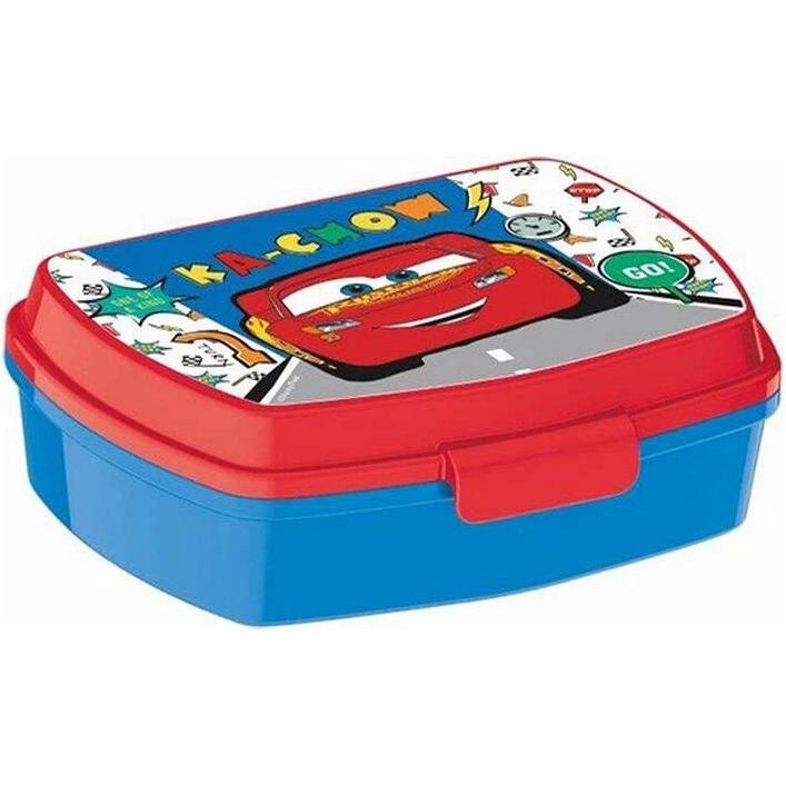 Stor Cars Lightning McQueen - Lunchbox, Lunchbox, Rot, Blau