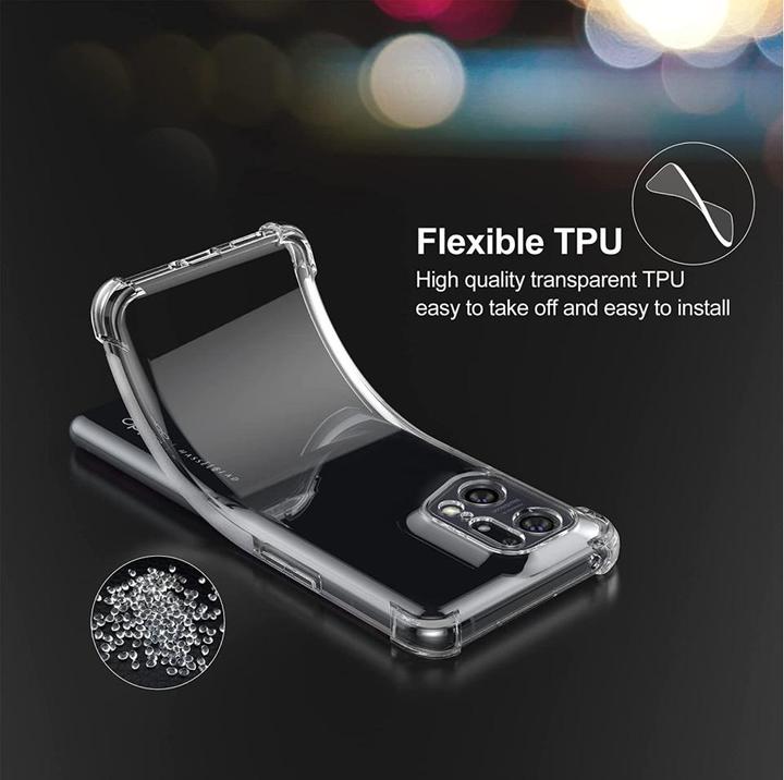 Actual product image Screenguard Crystal Soft Airbag Bumper (Oppo Find X5 Pro)