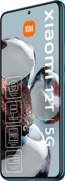 Produktbild Xiaomi 12T (256 GB, Blue, 6.67", Dual SIM, 5G)
