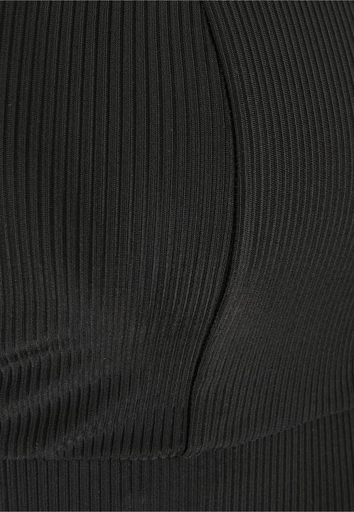 Produktbild Urban Classics Ladies Cropped Shiny Rib Top (Einzelpack, S)