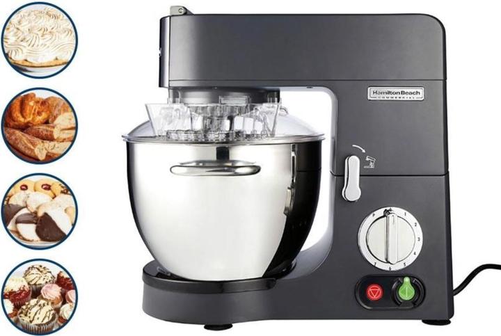 Image du produit Steinbach Mixeur sur socle 8lt bol en acier inoxydable et accessoires