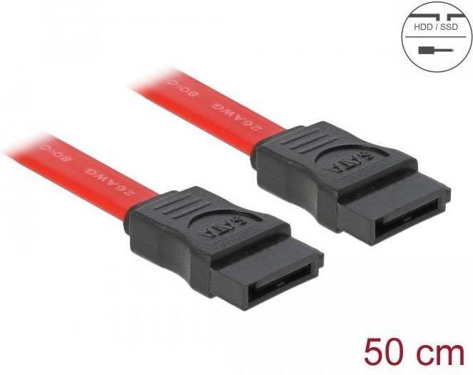 Image du produit Delock Câble Serial ATA / SAS (50 cm, SATA II)