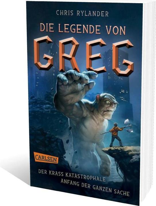 Actual product image The Legend of Greg 1: The Blatantly Disastrous Beginning of the Whole Thing (Chris Rylander, German)